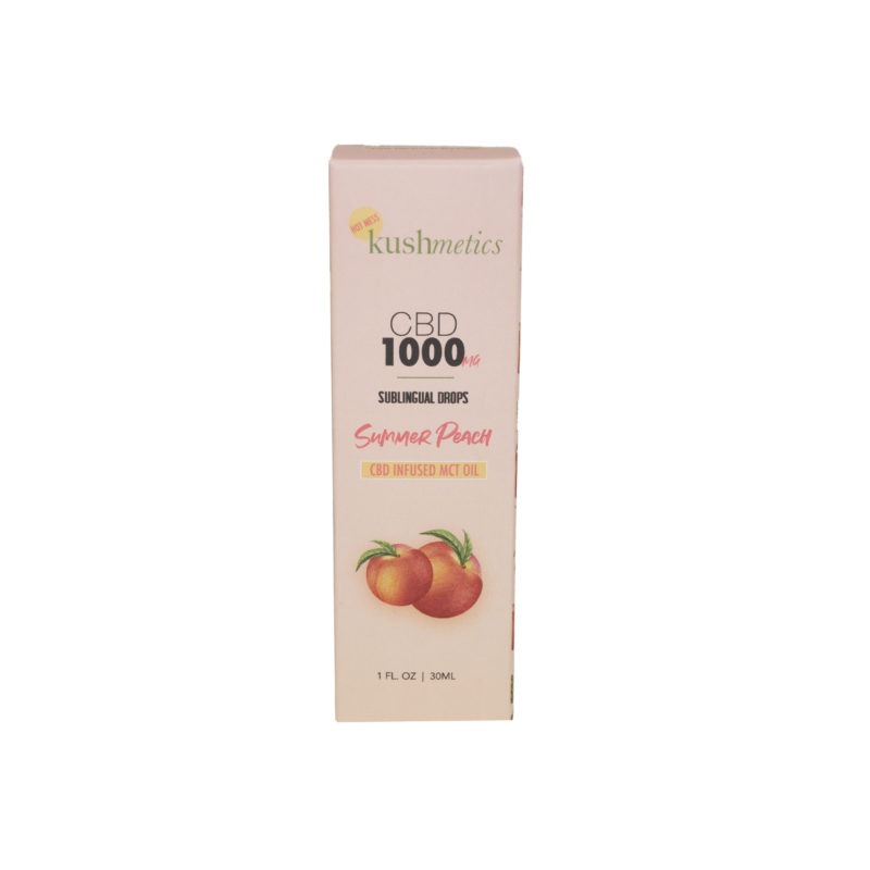 Summer Peach CBD Tincture